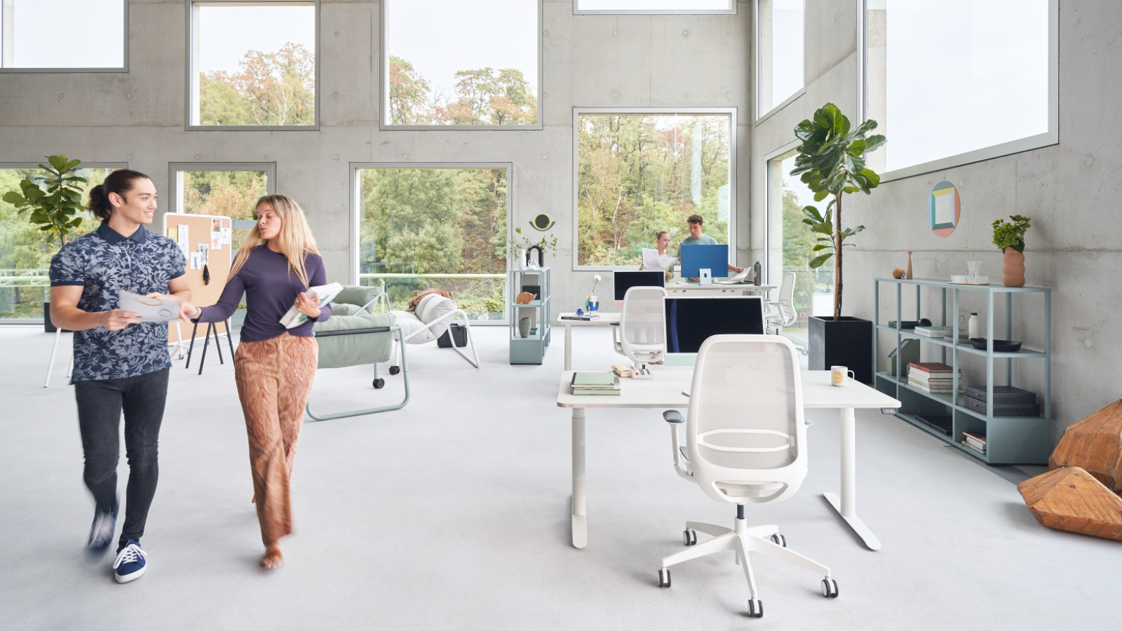 Sit stand desk