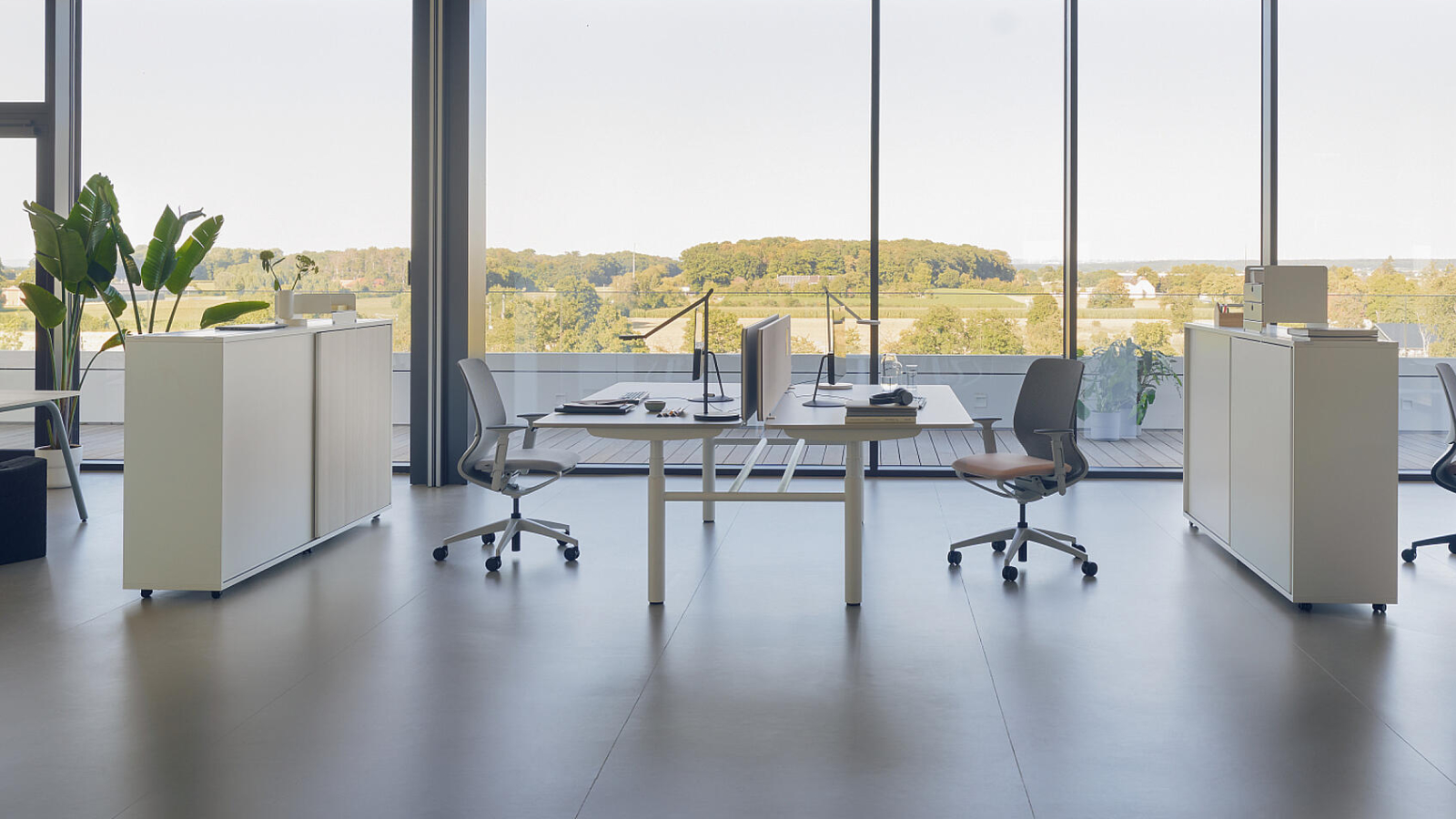 Sit stand desk